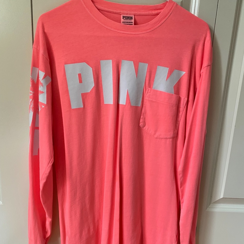 XS Pink Victoria Secret Long Sleeve